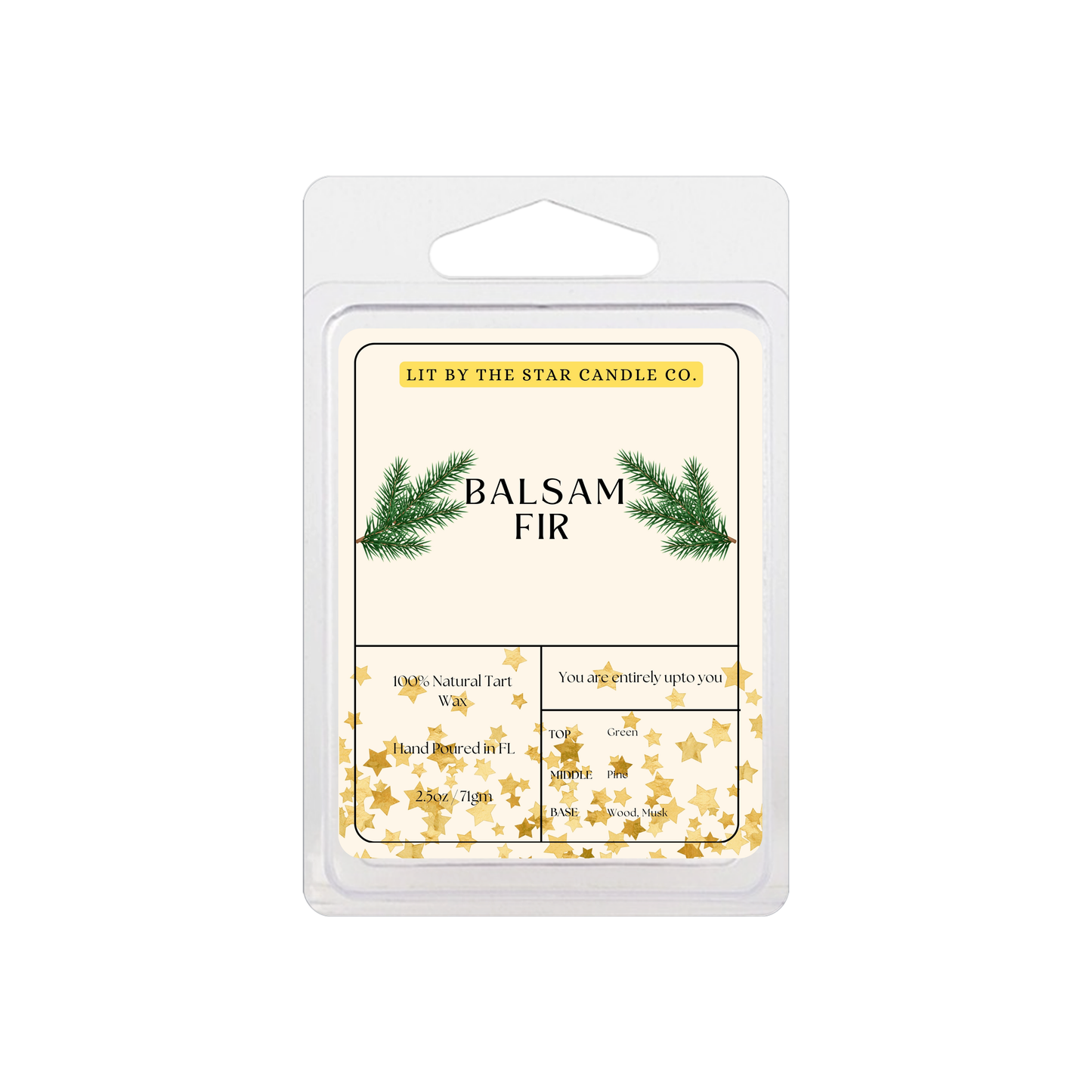 Balsam Fir 6pk Wax Melts