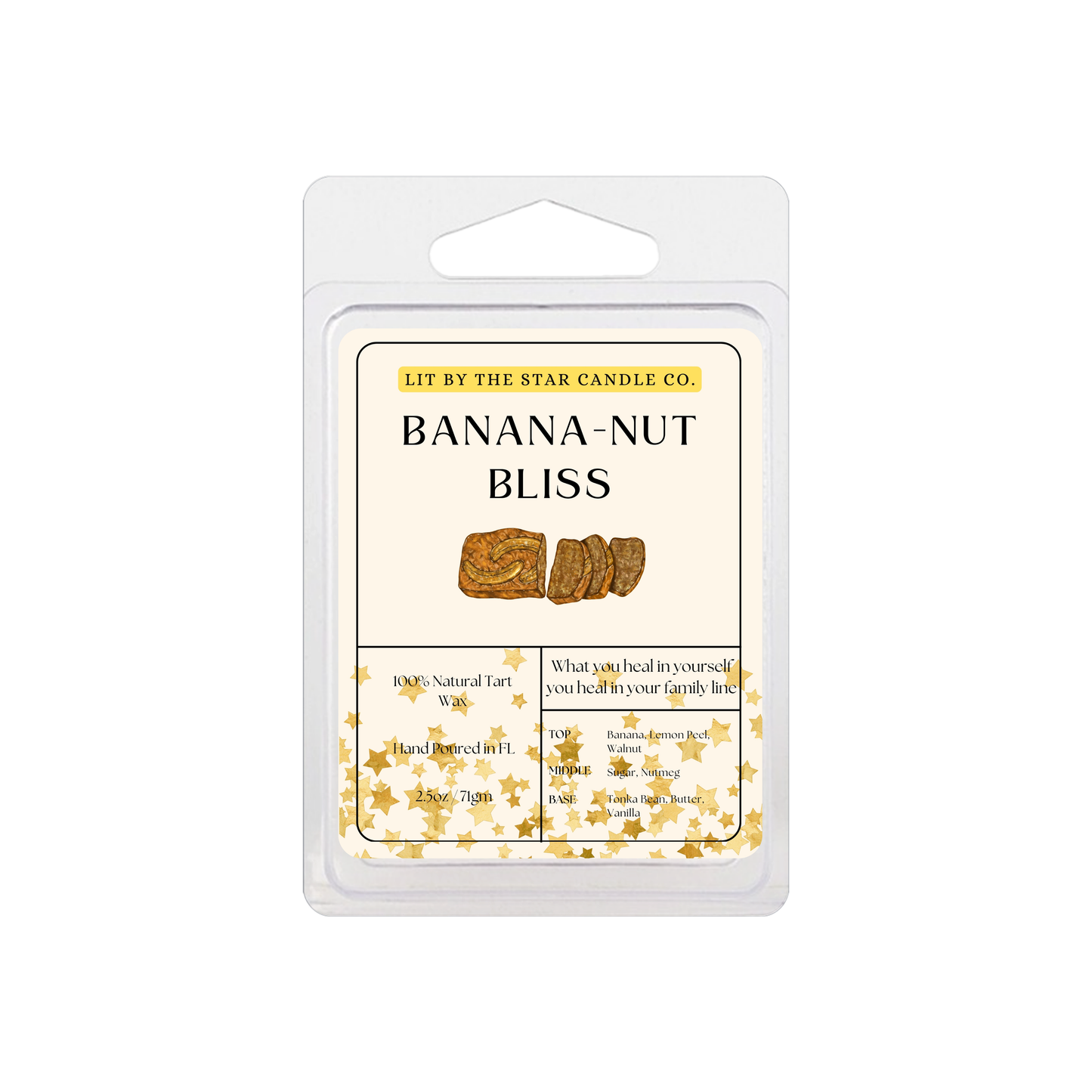 Banana Nut Bliss 6pk Wax Melts