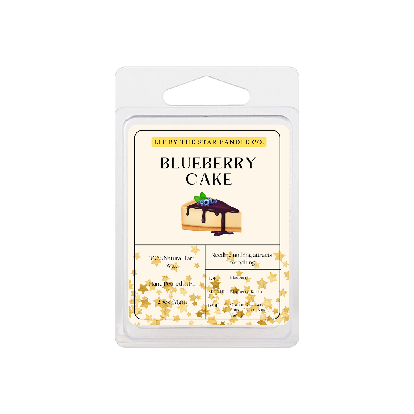 Blueberry Cake 6pk Wax Melts