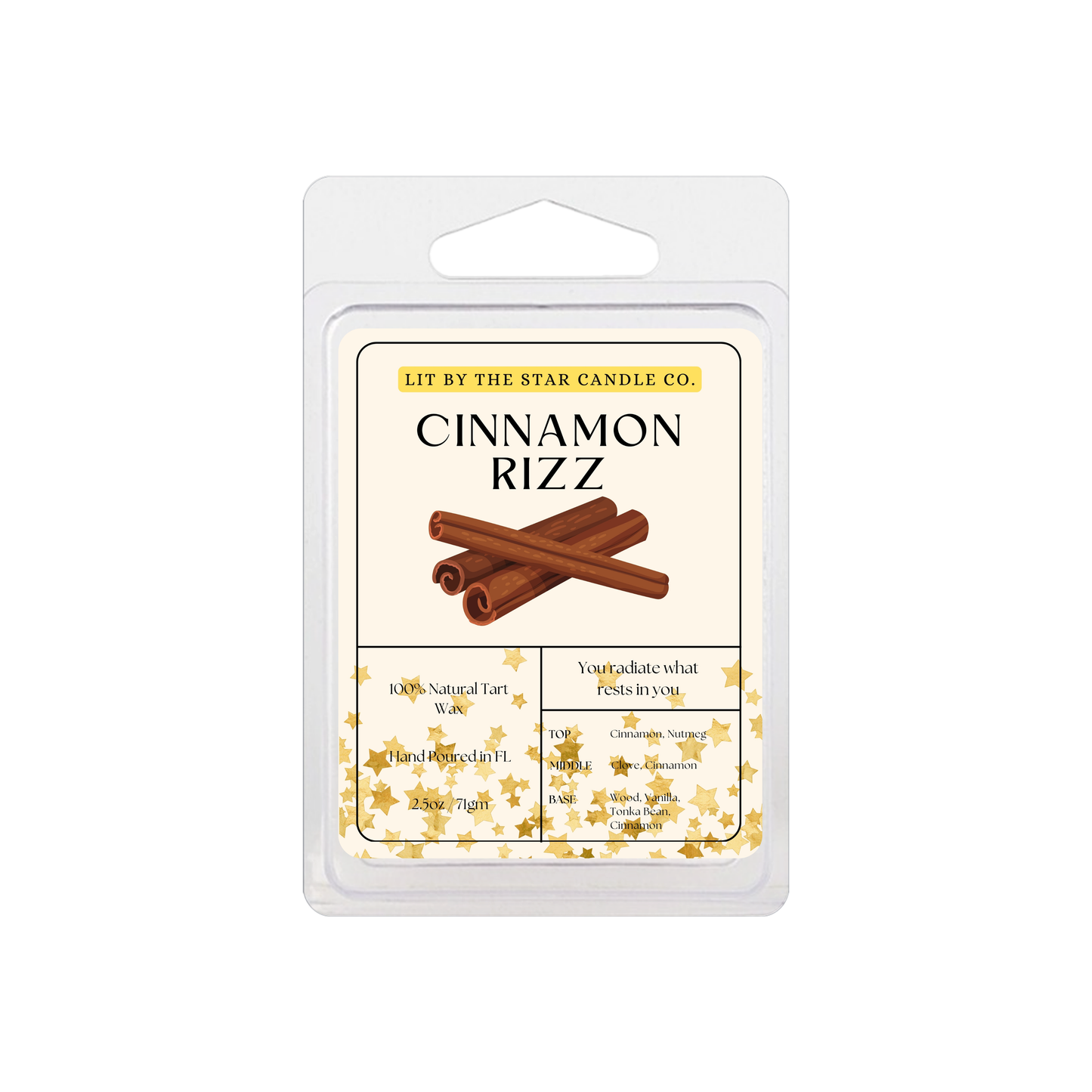 Cinnamon Rizz 6pk Wax Melts