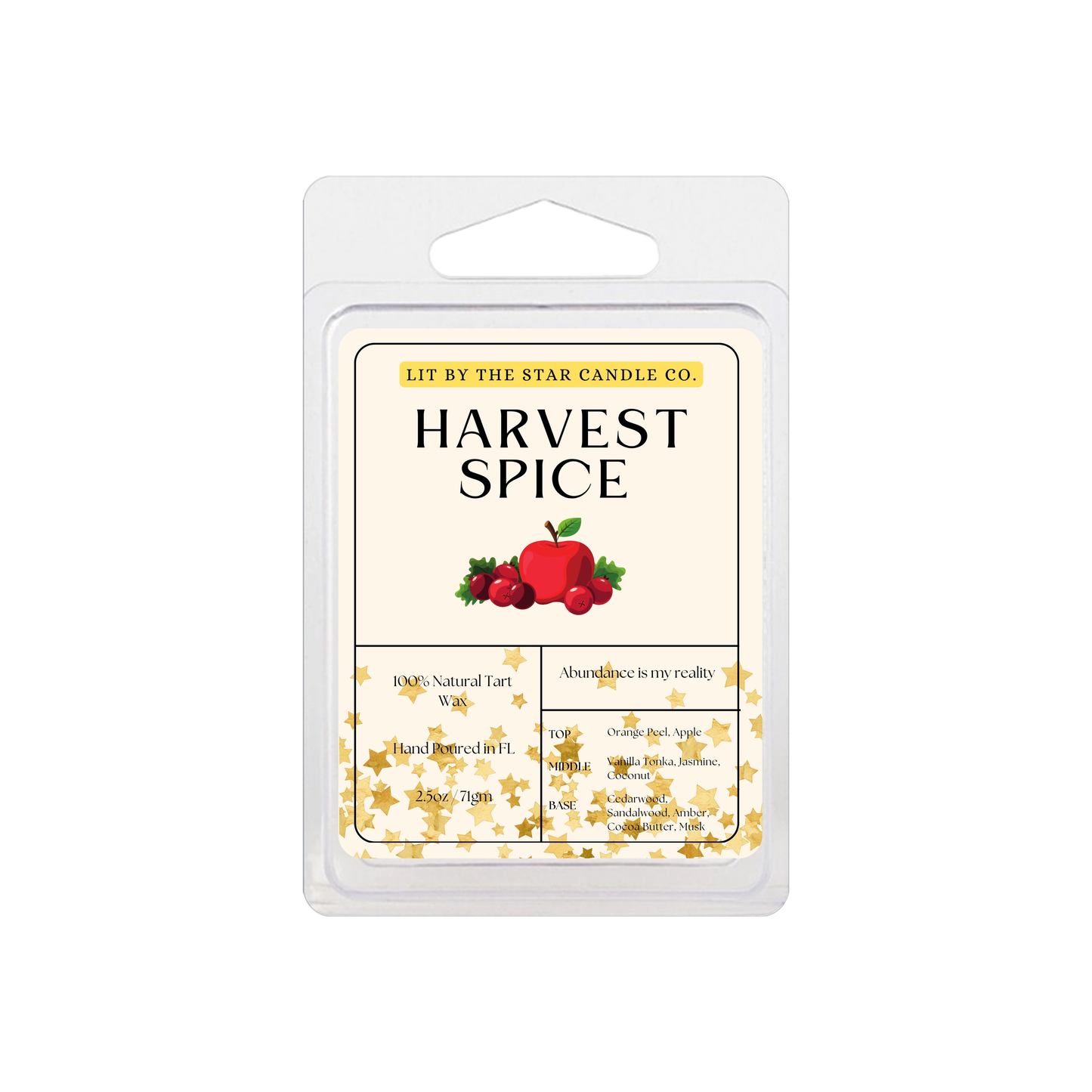 Harvest Spice 6pk Wax Melts