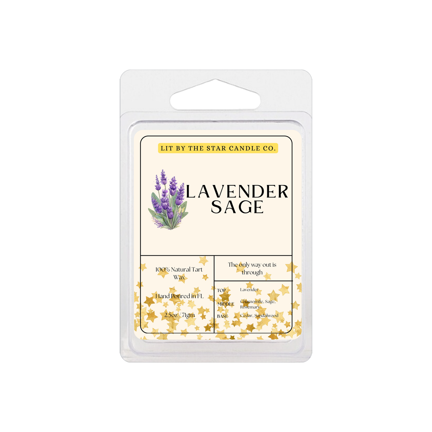 Lavender Sage 6pk Wax Melts