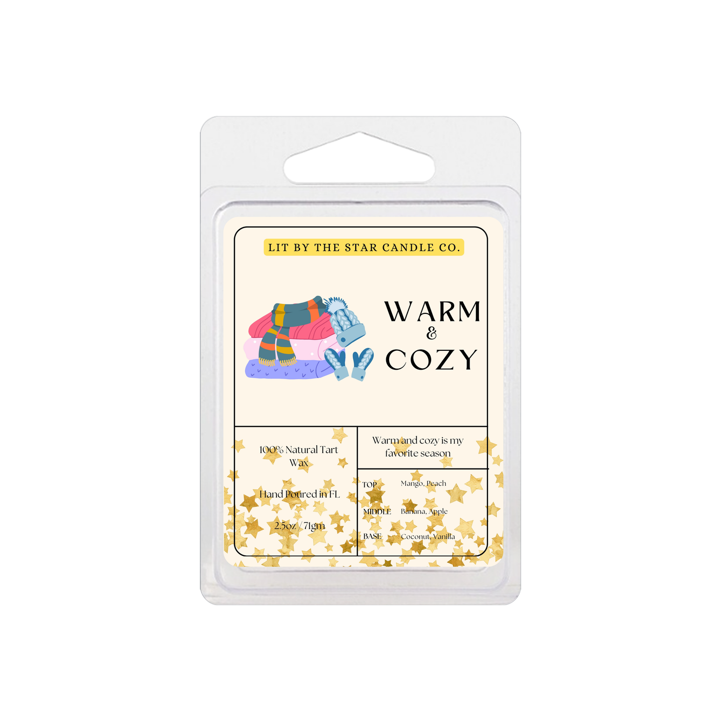 Warm & Cozy 6pk Wax Melts