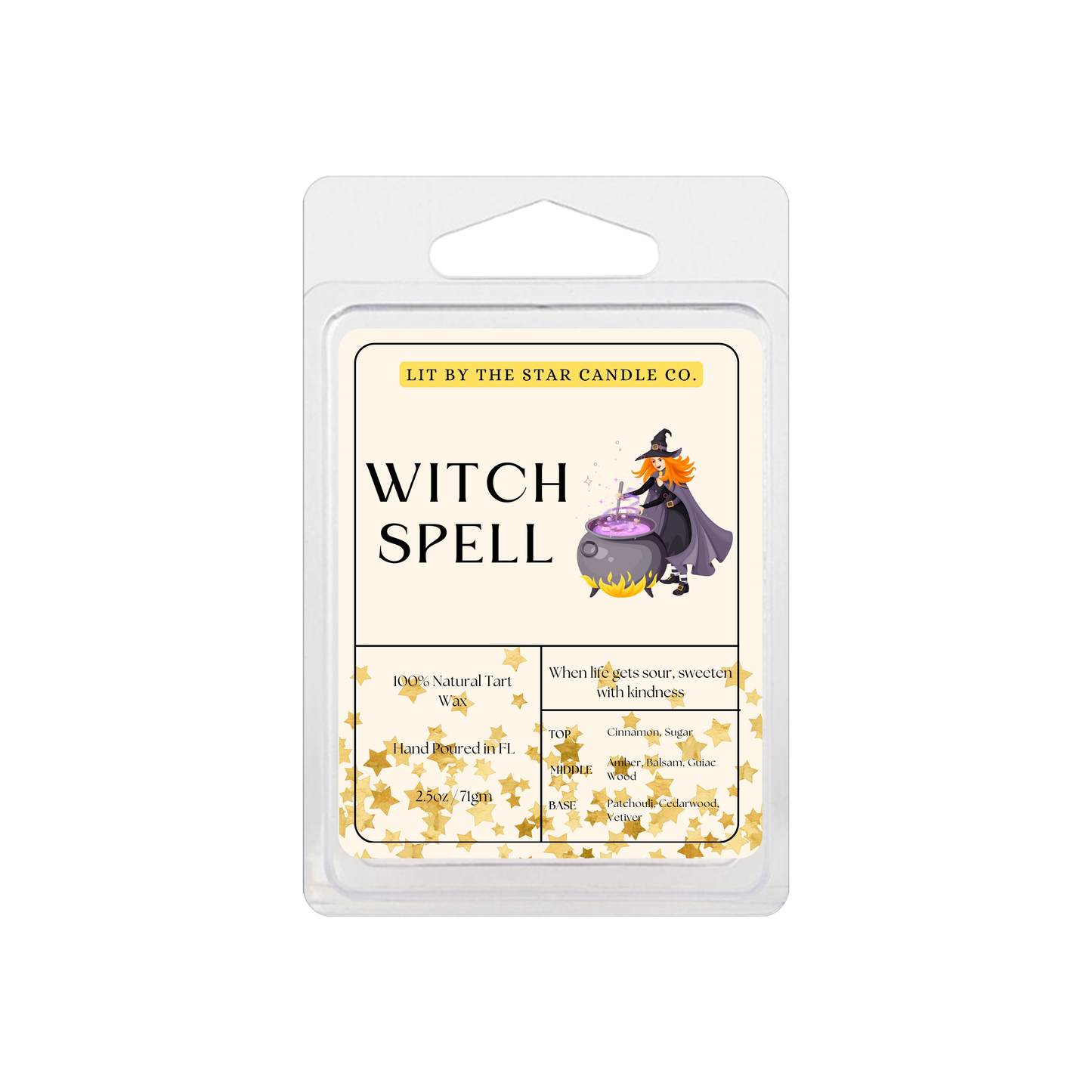 Witch Spell 6pk Wax Melts