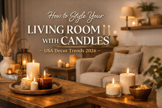 How to Style Your Living Room With Candles — USA Decor Trends 2026