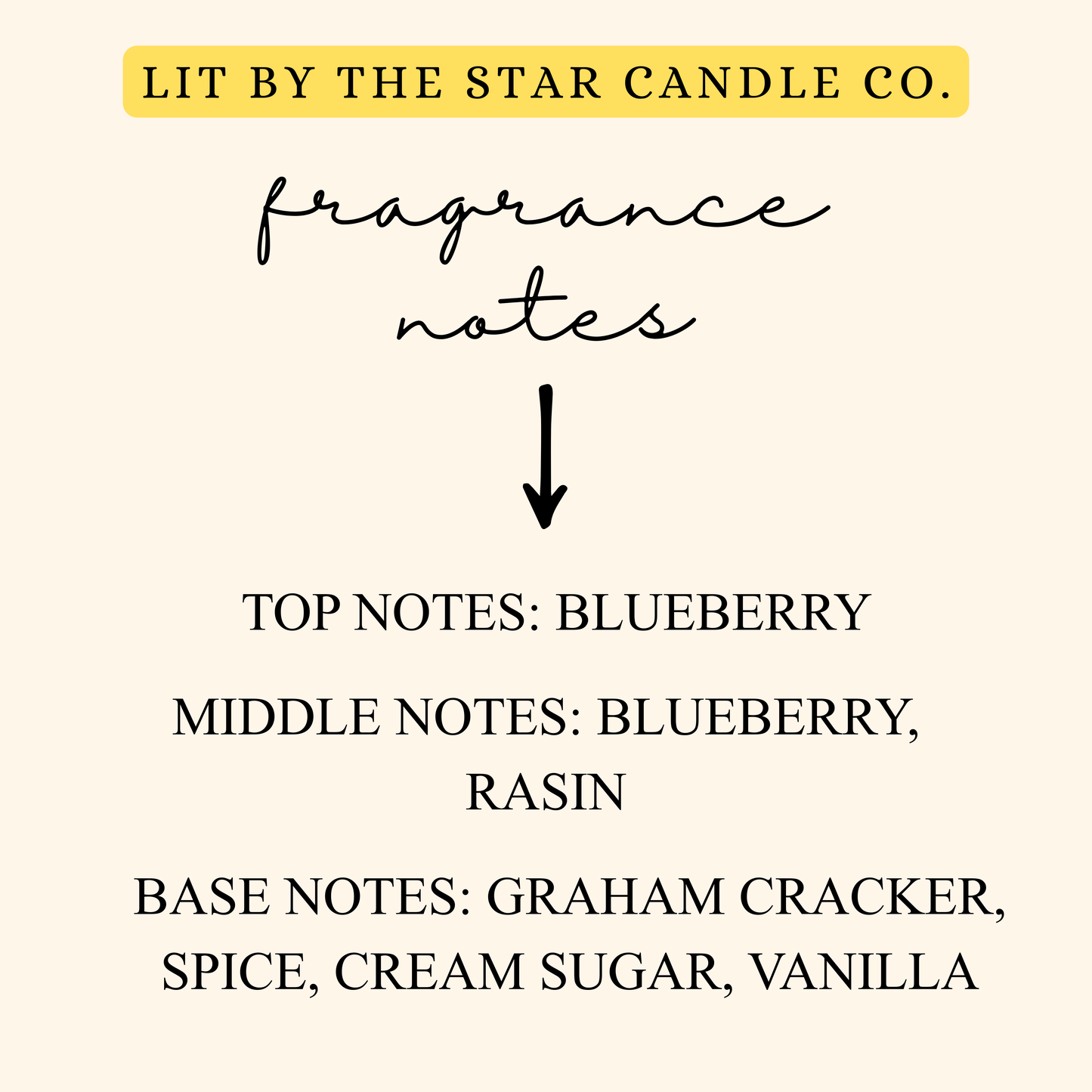 Blueberry Cake - Matte Black Glass Coconut Soy Candle