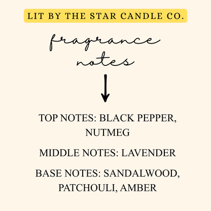 Boho Chic - Matte Black Glass Coconut Soy Candle