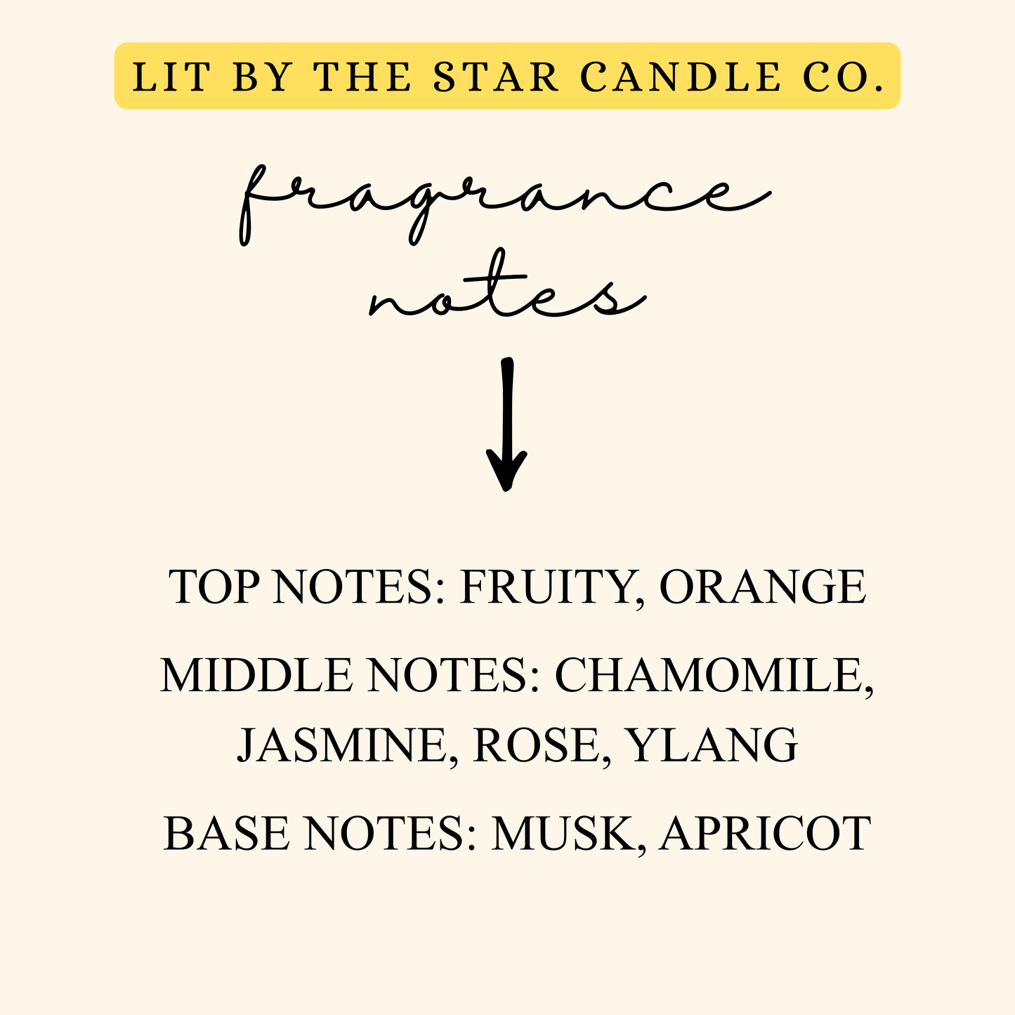 Chamomile - Matte Black Glass Coconut Soy Candle