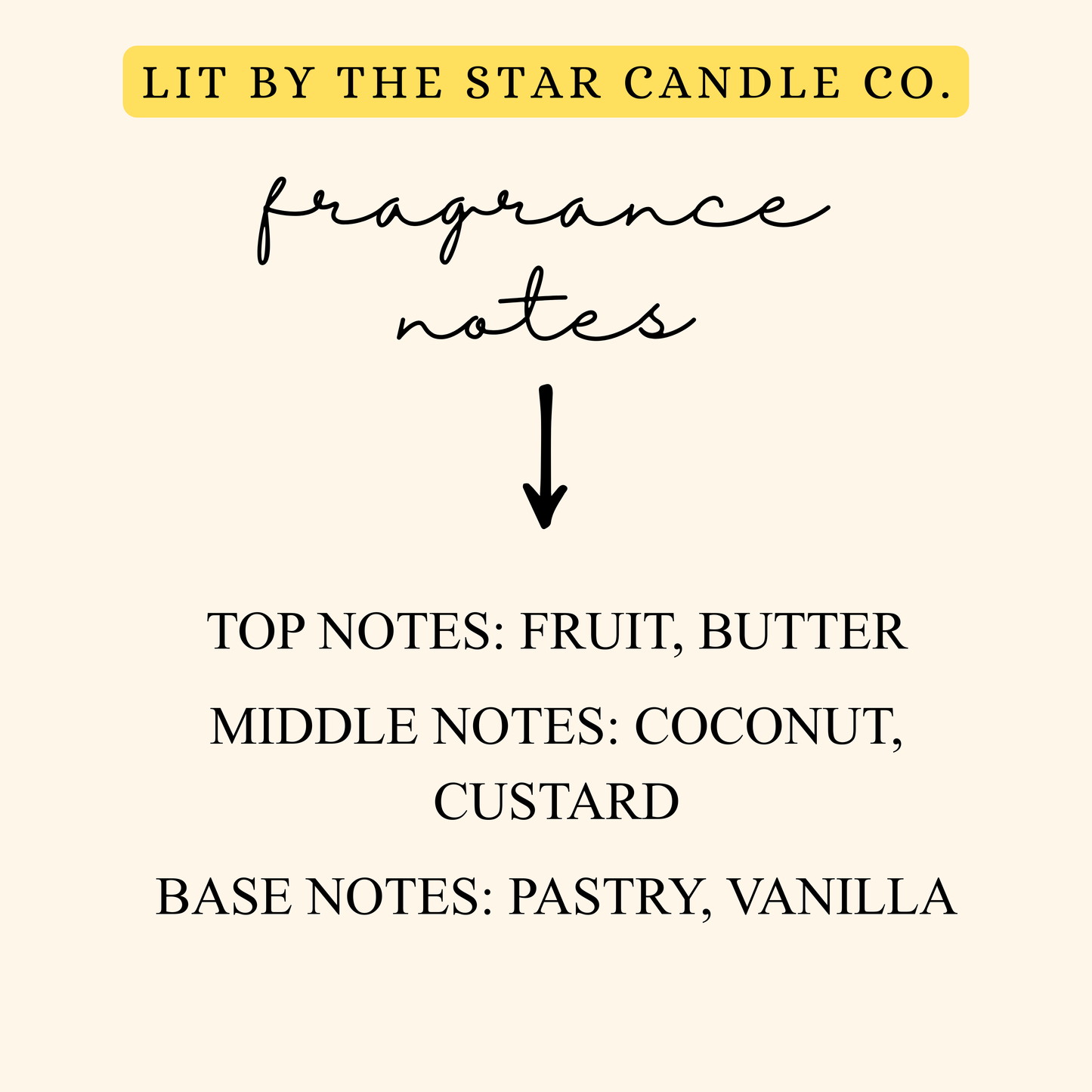 Coco Cream - Matte Black Glass Coconut Soy Candle