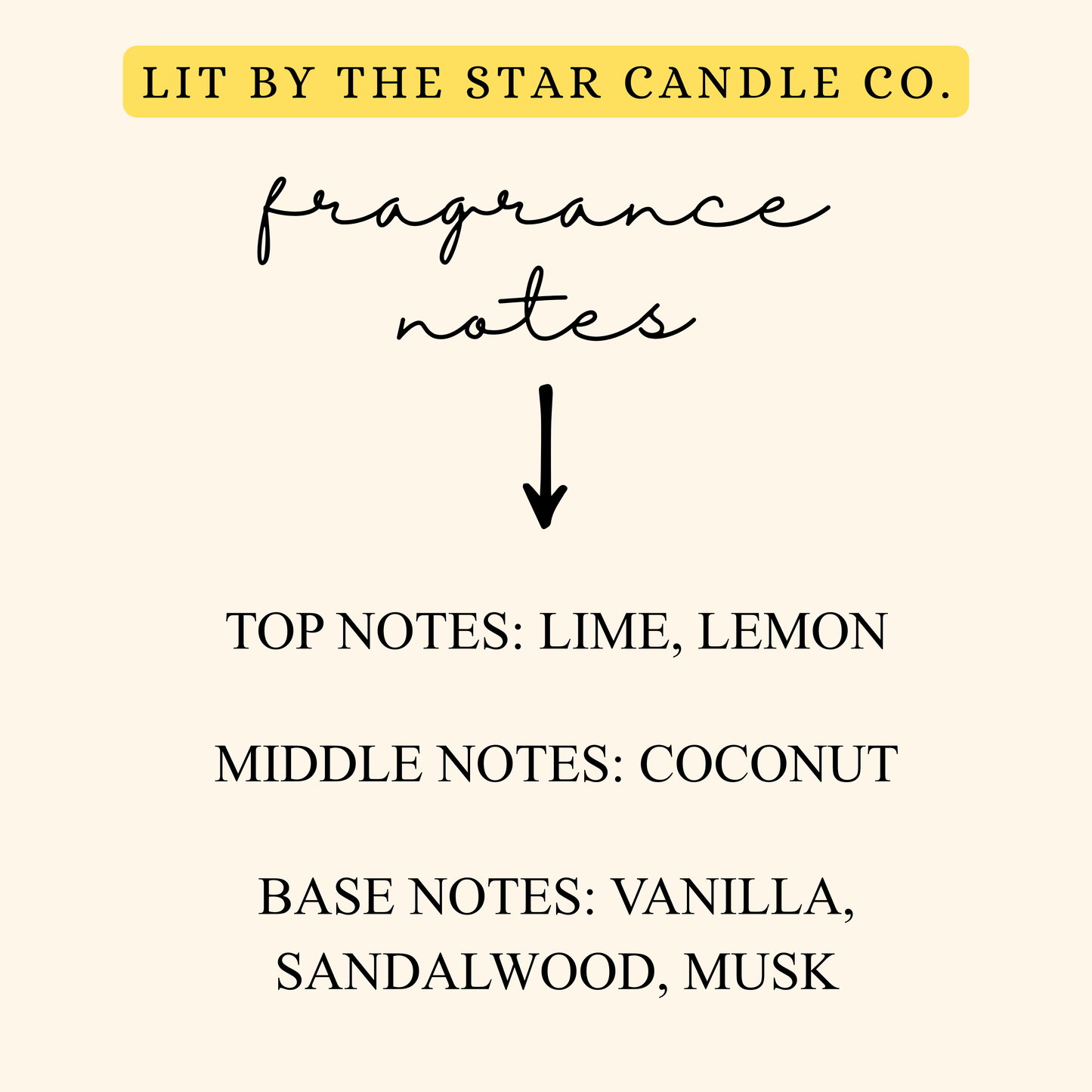 Coco Wood -  Matte Black Glass Coconut Soy Candle