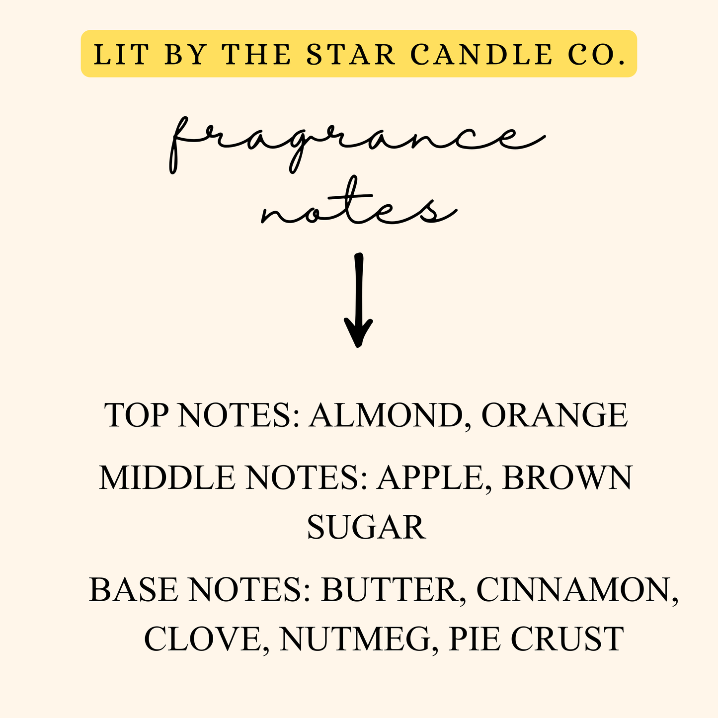Grams Pie - Matte Black Glass Coconut Soy Candle