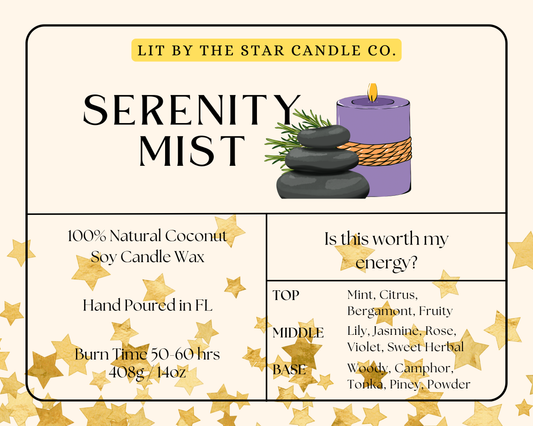 Fragrance Notes: Mint, Citrus, Bergamont, Fruity, Lily ,Jasmine, Rose, Violet, Sweet Herbal, Woody, Camphor, Tonka, Powder