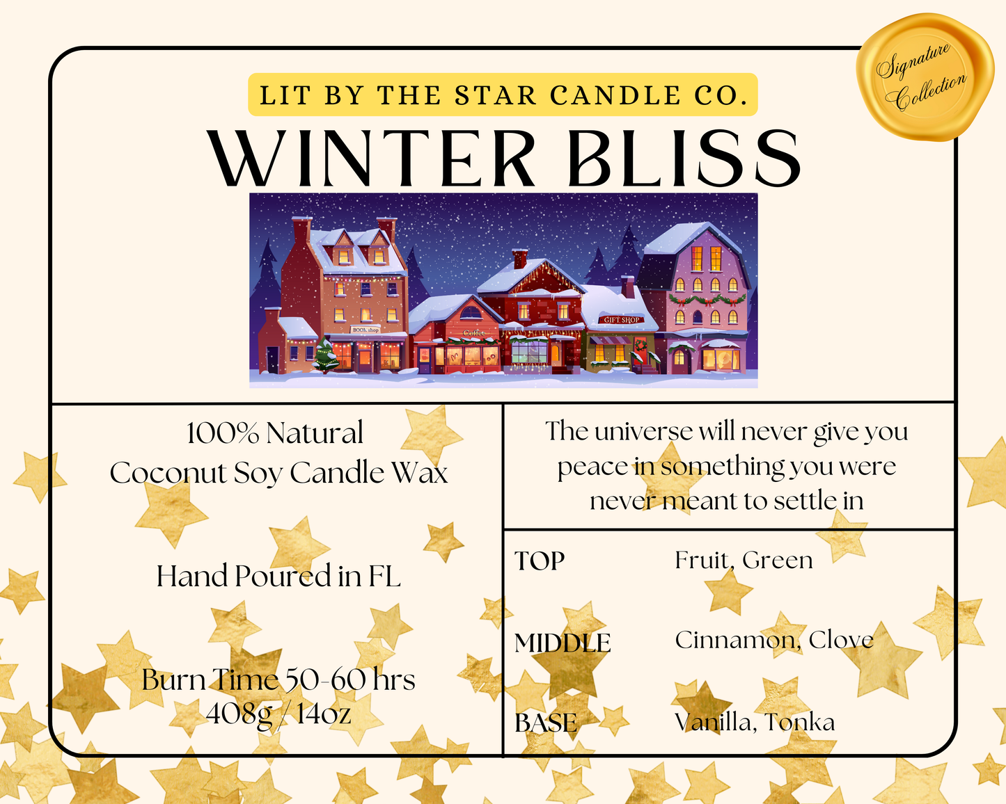Fragrance Notes: Fruit, Green, Cinnamon, Clove, Vanilla, Tonka