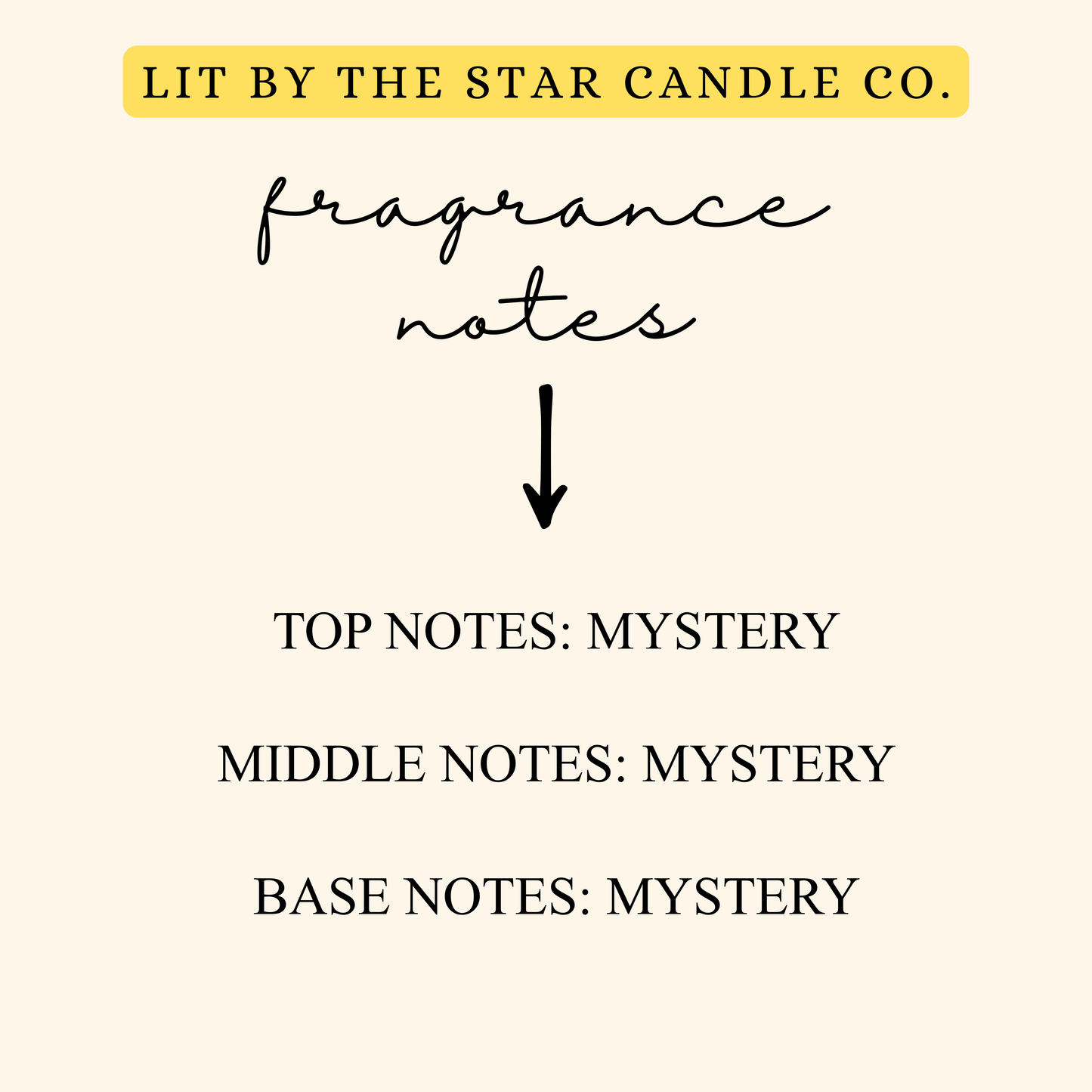 Mystery Scent - Matte Black Glass Coconut Soy Candle