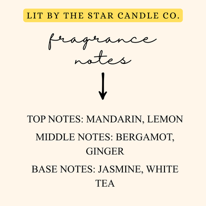 Namaste - Matte Black Glass Coconut Soy Candle