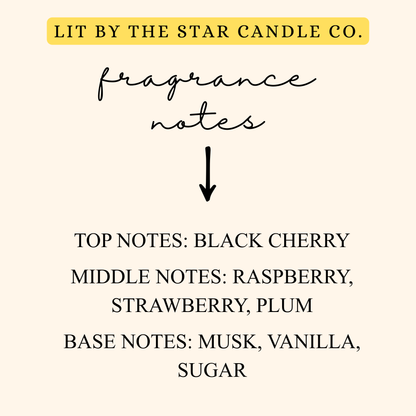 Noir Baie -  Matte Black Glass Coconut Soy Candle