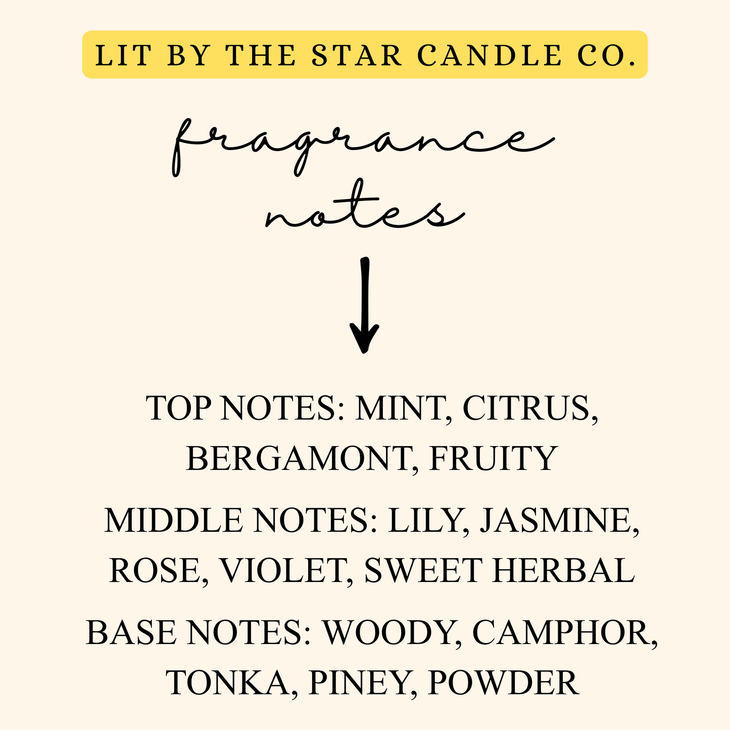 Serenity Mist - Matte Black Glass Coconut Soy Candle