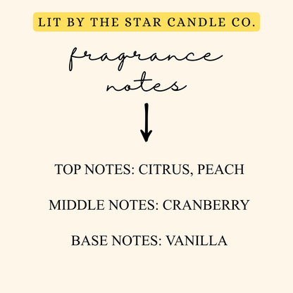 Sex On The Beach - Matte Black Glass Coconut Soy Candle