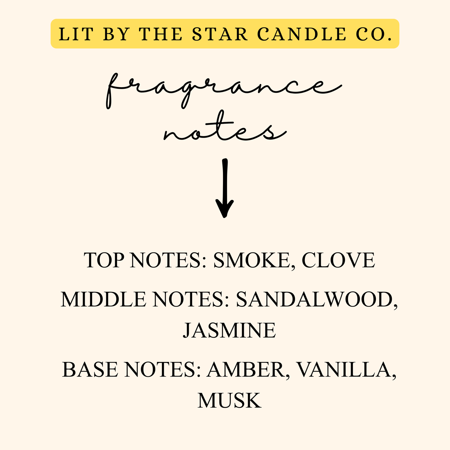 Smoky Vanilla -  Matte Black Glass Coconut Soy Candle
