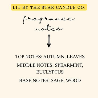 Warm & Cozy -  Matte Black Glass Coconut Soy Candle