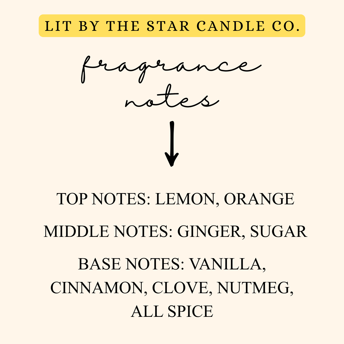 Zesty Ginger -  Matte Black Glass Coconut Soy Candle