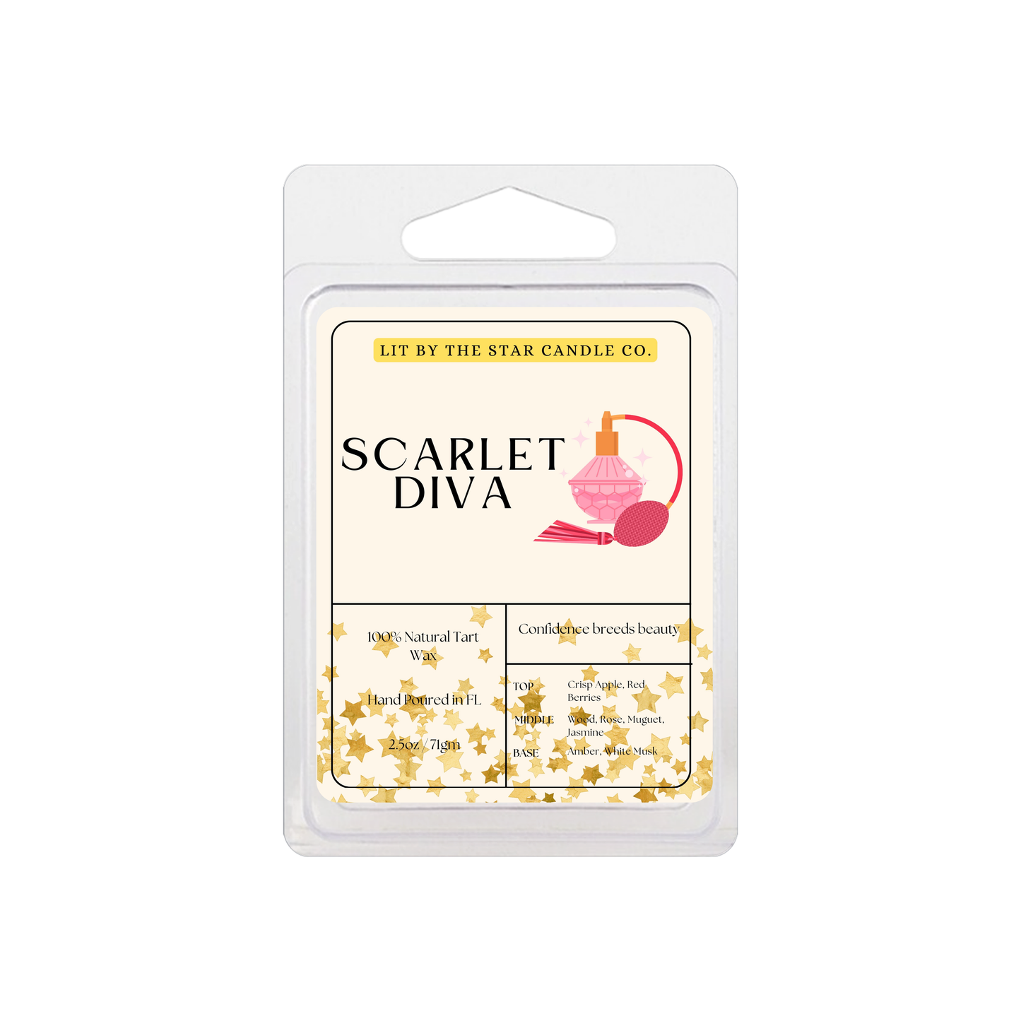 Scarlet Diva 6pk Wax Melts