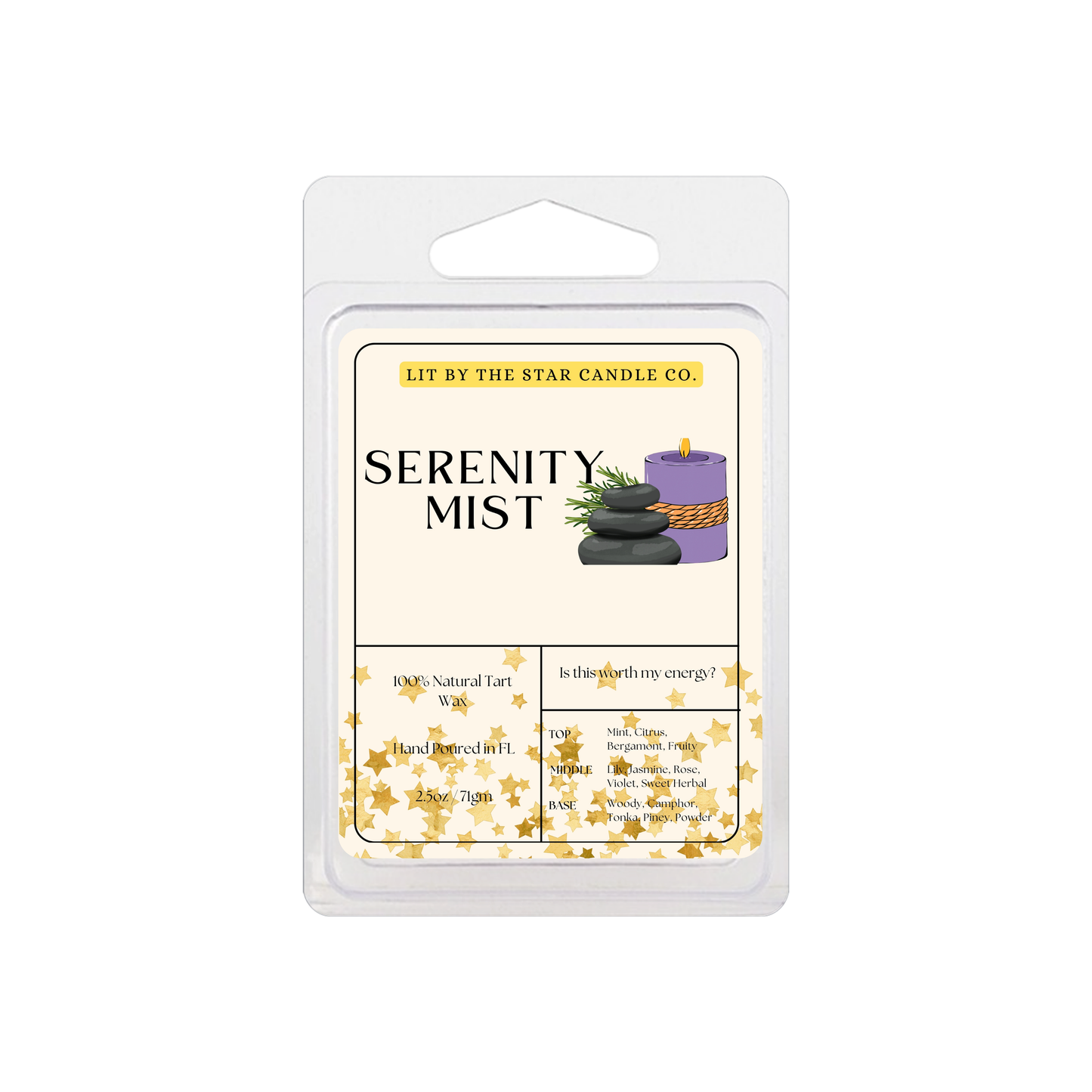 Serenity Mist 6pk Wax Melts