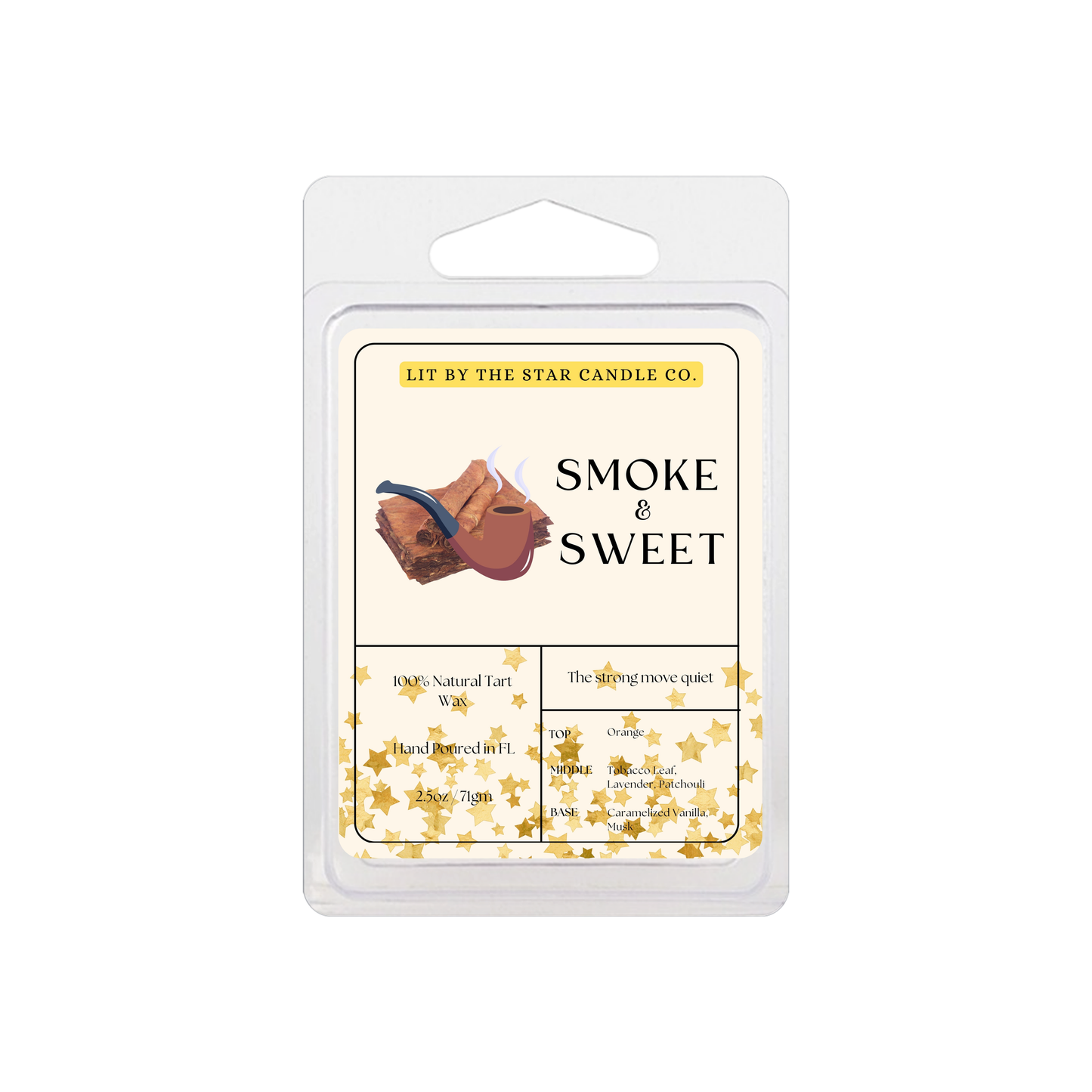Smoke & Sweet 6pk Wax Melts