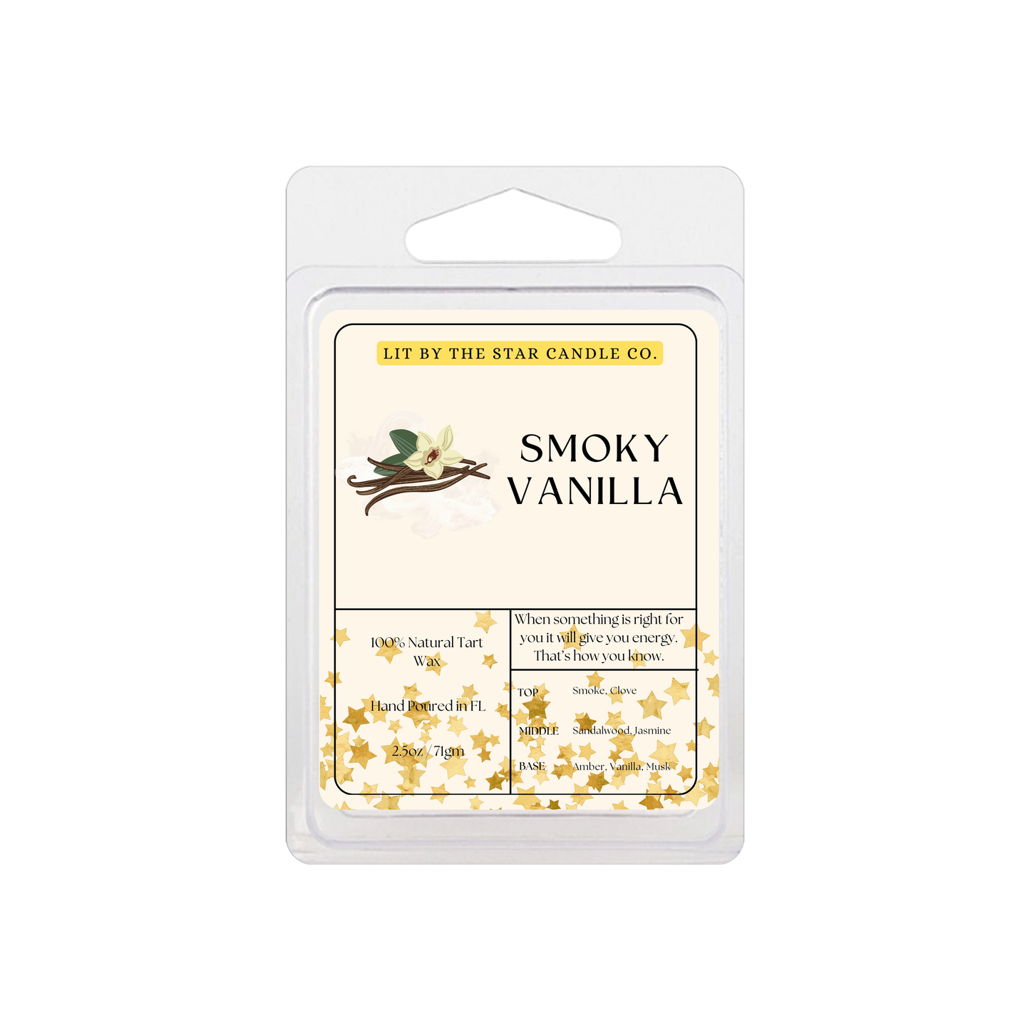Smoky Vanilla 6pk Wax Melts