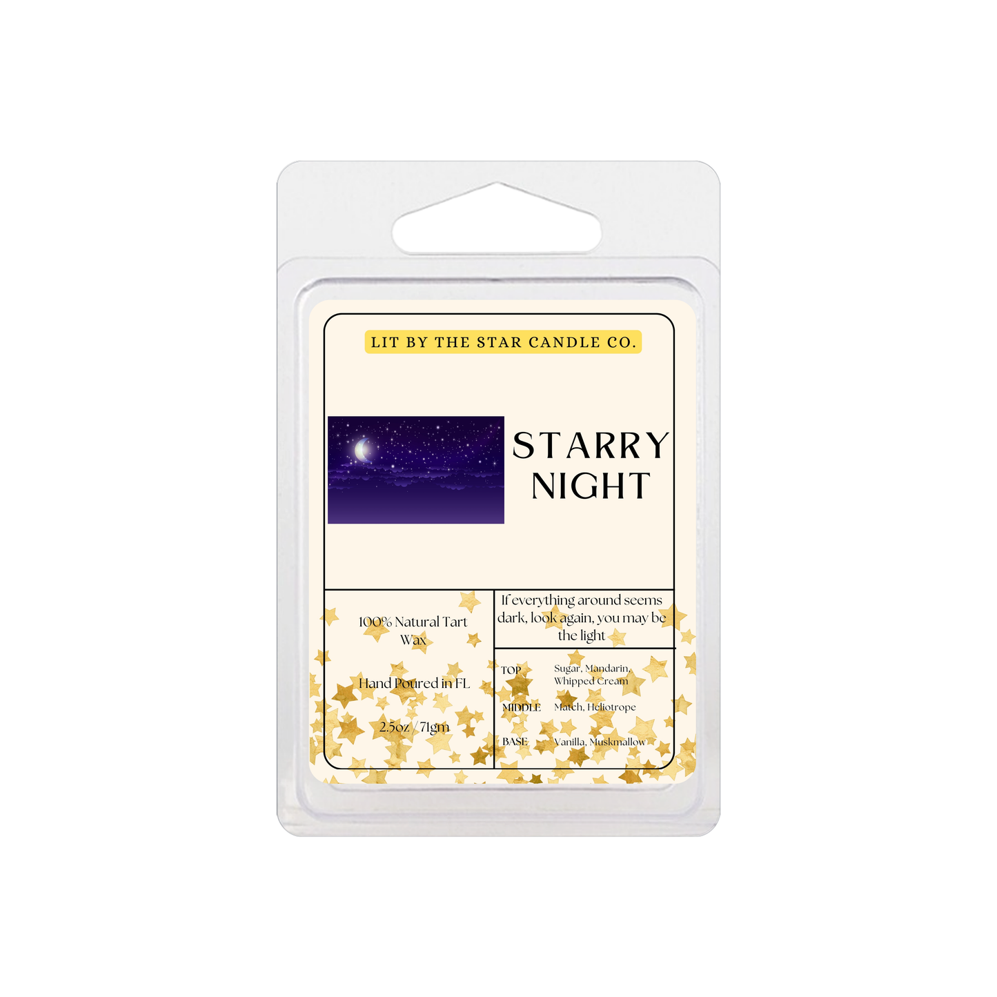 Starry Night 6pk Wax Melts