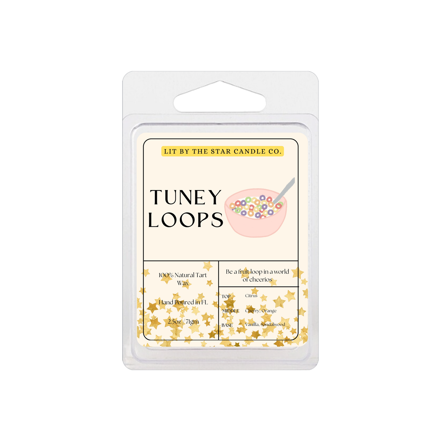 Tuney Loops 6pk Wax Melts